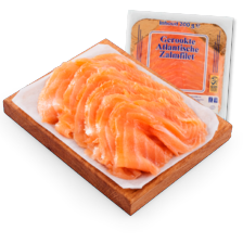 Gerookte Atlantische zalmfilet